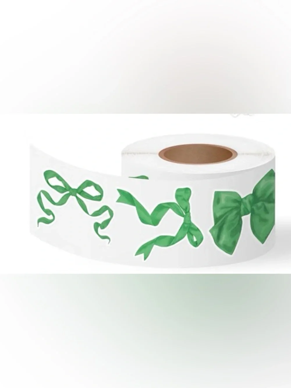 500 Green Bow Variety Sticker Set - Home Party Supplies
